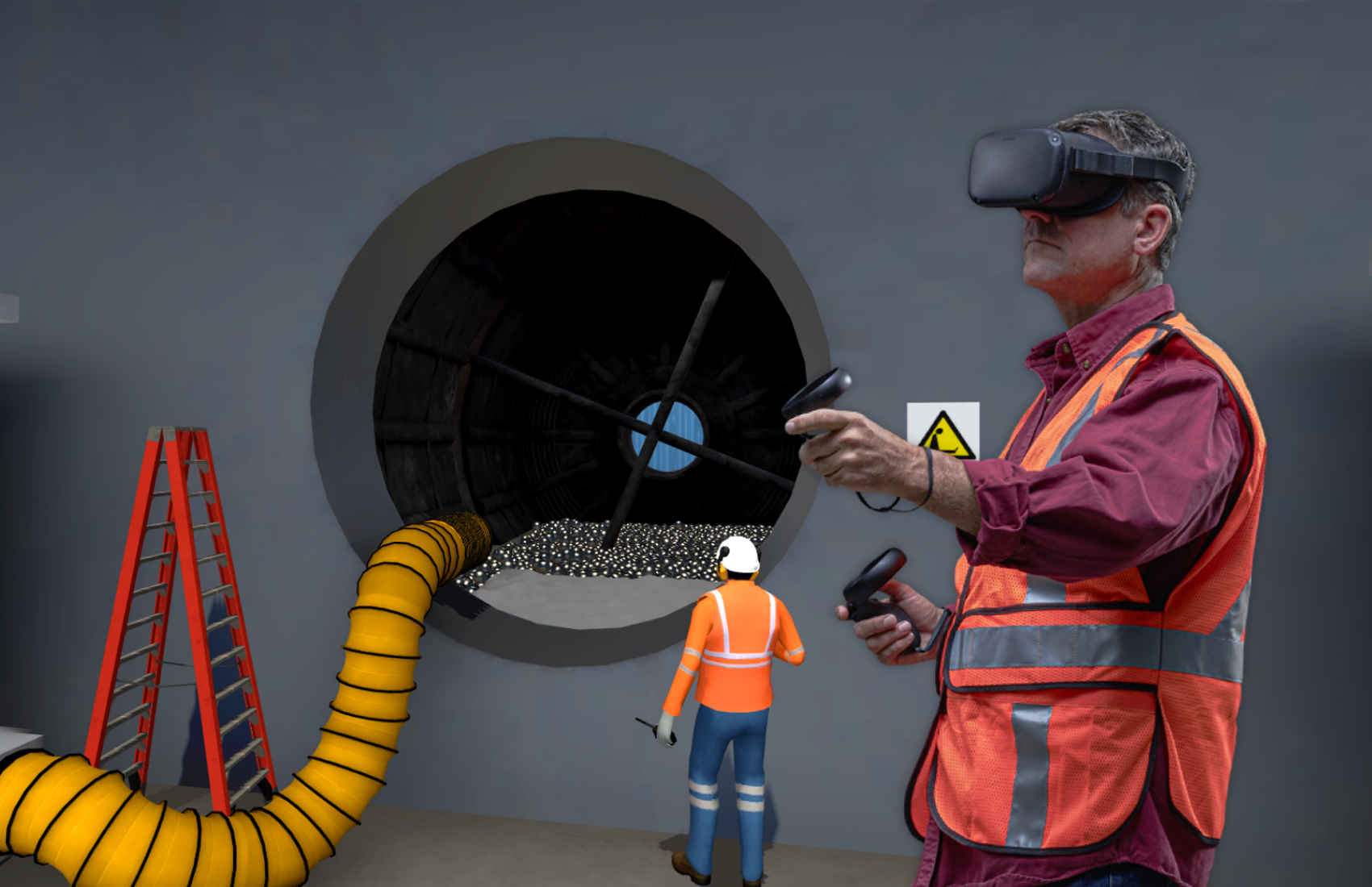 密閉空間での作業