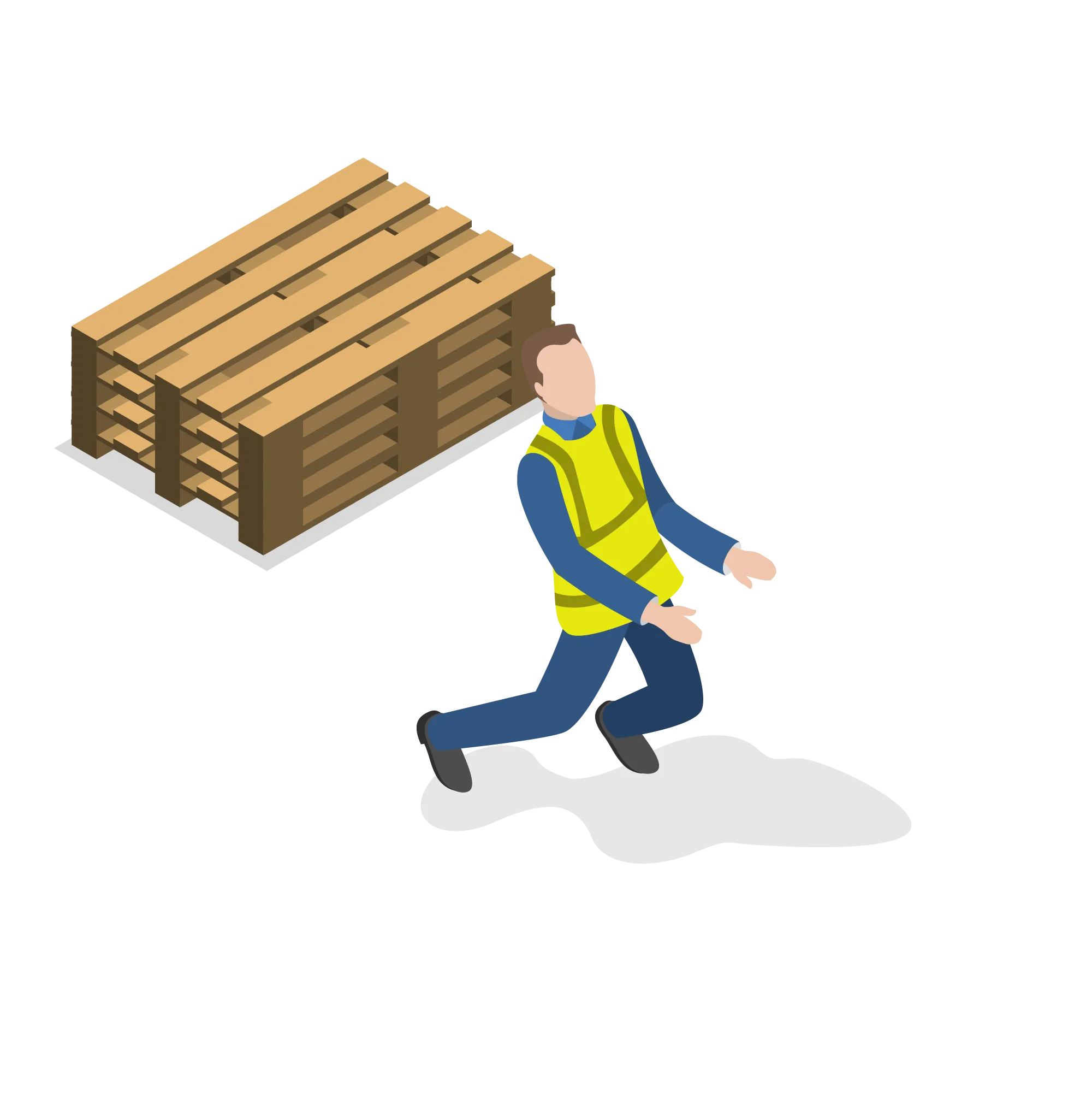 夜間の巡回_人物