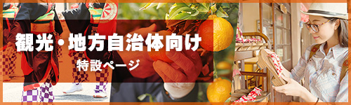 観光・地方自治体向け