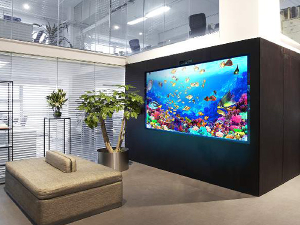 大型モニター設置使用例