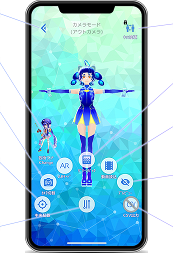 ミチコンメイン画面