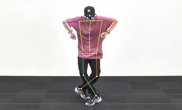 解析 VisionPoseで動画を解析して骨格情報を検出